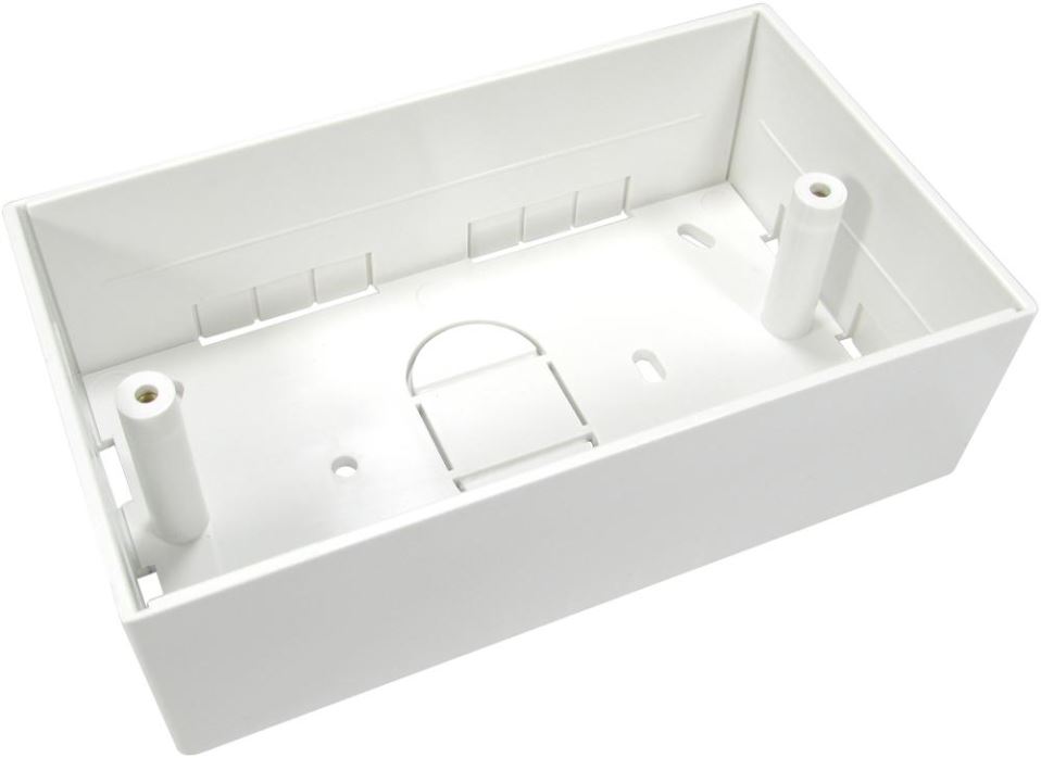 PRO SIGNAL Double Gang Back Box, 45mm