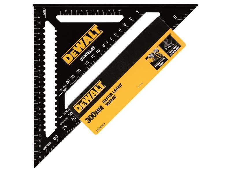 DeWalt Squarda Metrica 30 cm in Alluminio per Guide da Taglio