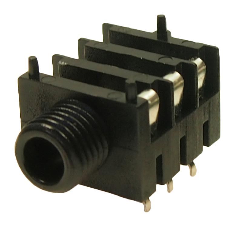 CLIFF ELECTRONIC COMPONENTS - Stackbare 6,35mm (1/4″) Stereo-Klinkenbuchse mit 