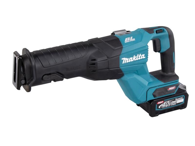 Makita JR001G XGT 40Vmax Brushless Reciprocating Saw with 2 x 2.5Ah Batteries