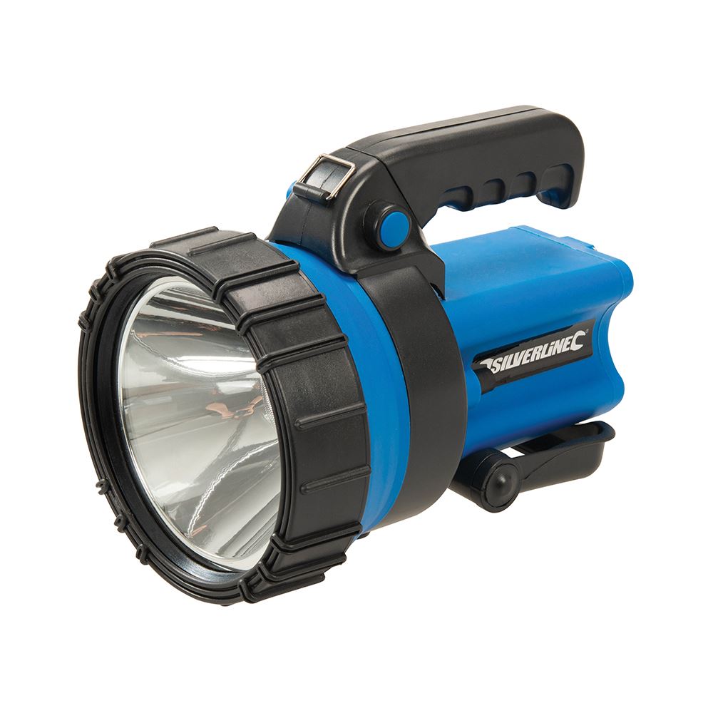 Lampe torche rechargeable Silverline 5W, 200 lumen, batterie Li-ion