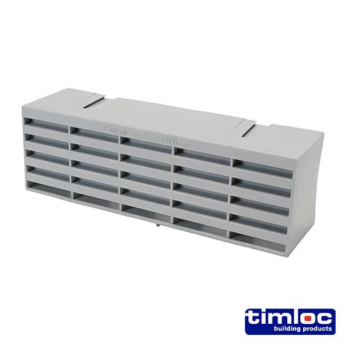 Timco Plastic - Πλαστικό Αεροπλίνθο, Γκρι, 215 x 69 x 60mm (Συσκευασία 20 τεμ.)
