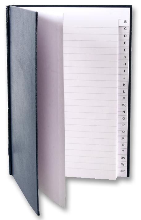 Q Connect A5 Manuscript Notebook, 96 Pages, Linen Effect Cover