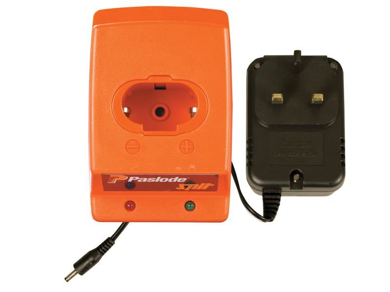Carregador de Bateria Paslode com Adaptador AC/DC, Modelo 900200