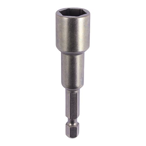 Timco - Embout magnétique brihex pour douille, 11 x 65mm, Acier S2