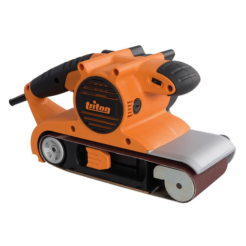 Triton 1200W 벨트 샌더 100mm (먼지 추출 기능)