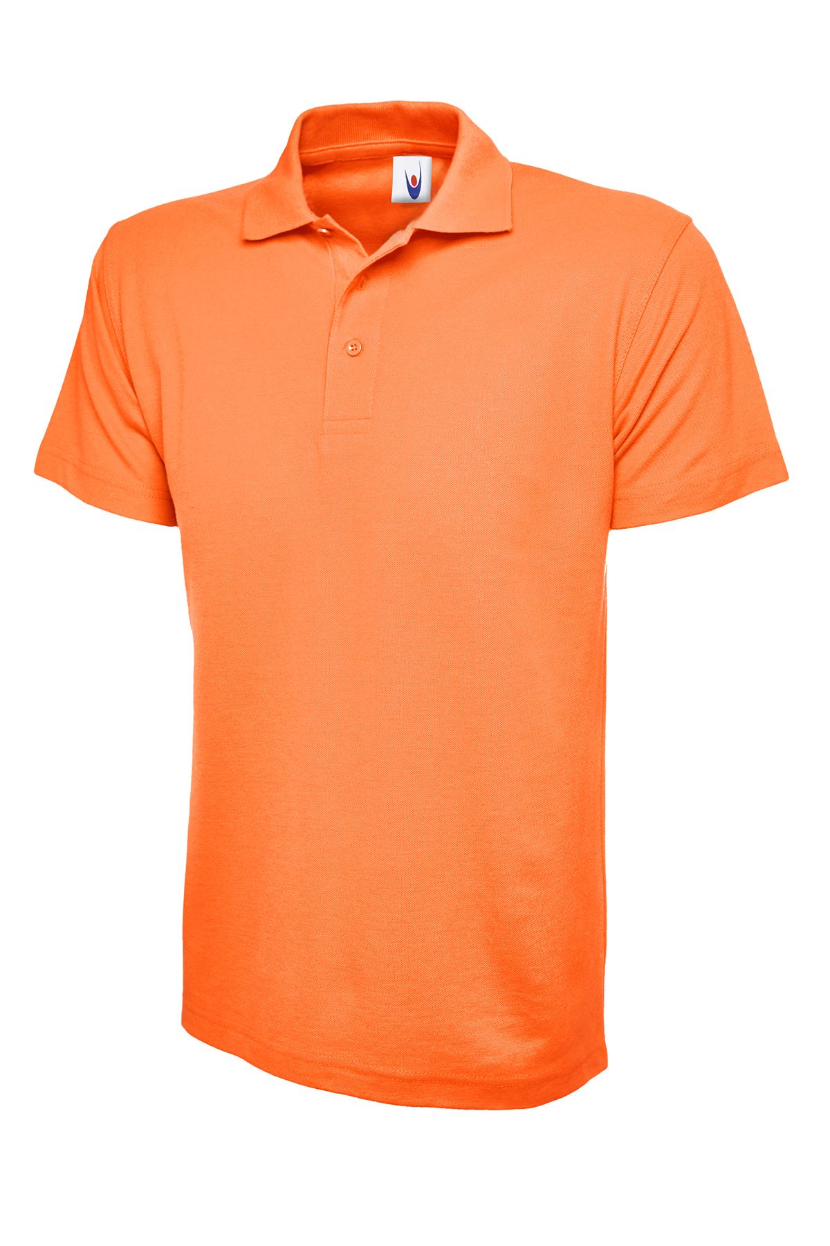 Uneek Unisex Classic Polo Shirt - 50% Poly 50% Cotton - Orange - XS