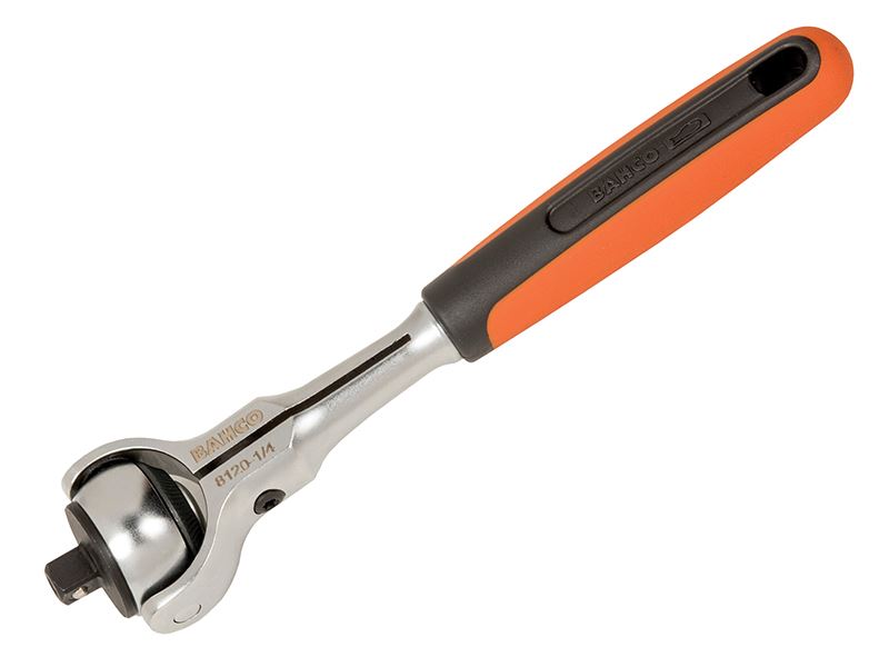 Bahco Cliquet à tête pivotante 1/4 de pouce