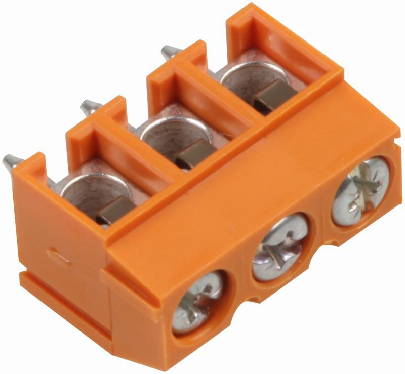 WEIDMULLER Terminal Block, Side Entry, 3 Way, 5.08mm Pitch