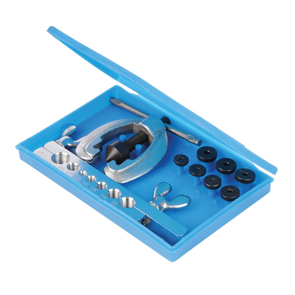 Silverline 9pce Pipe Flaring Kit for Copper & Aluminium Pipes
