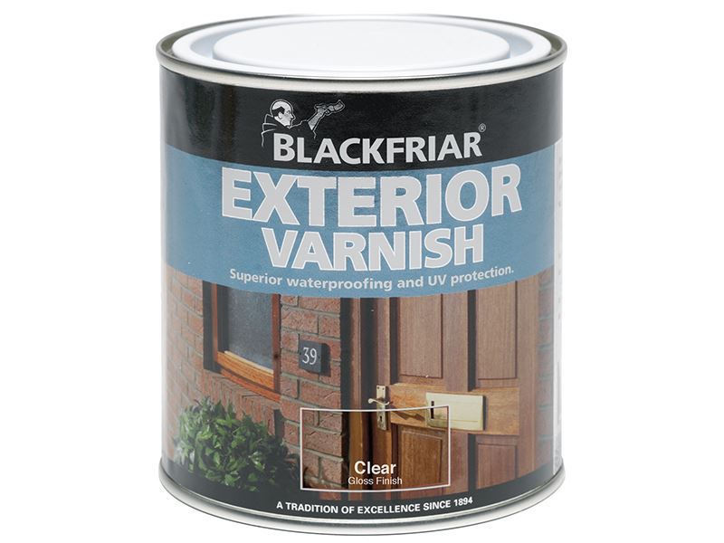Blackfriar UV77 Clear Satin Exterior Wood Varnish, 250ml
