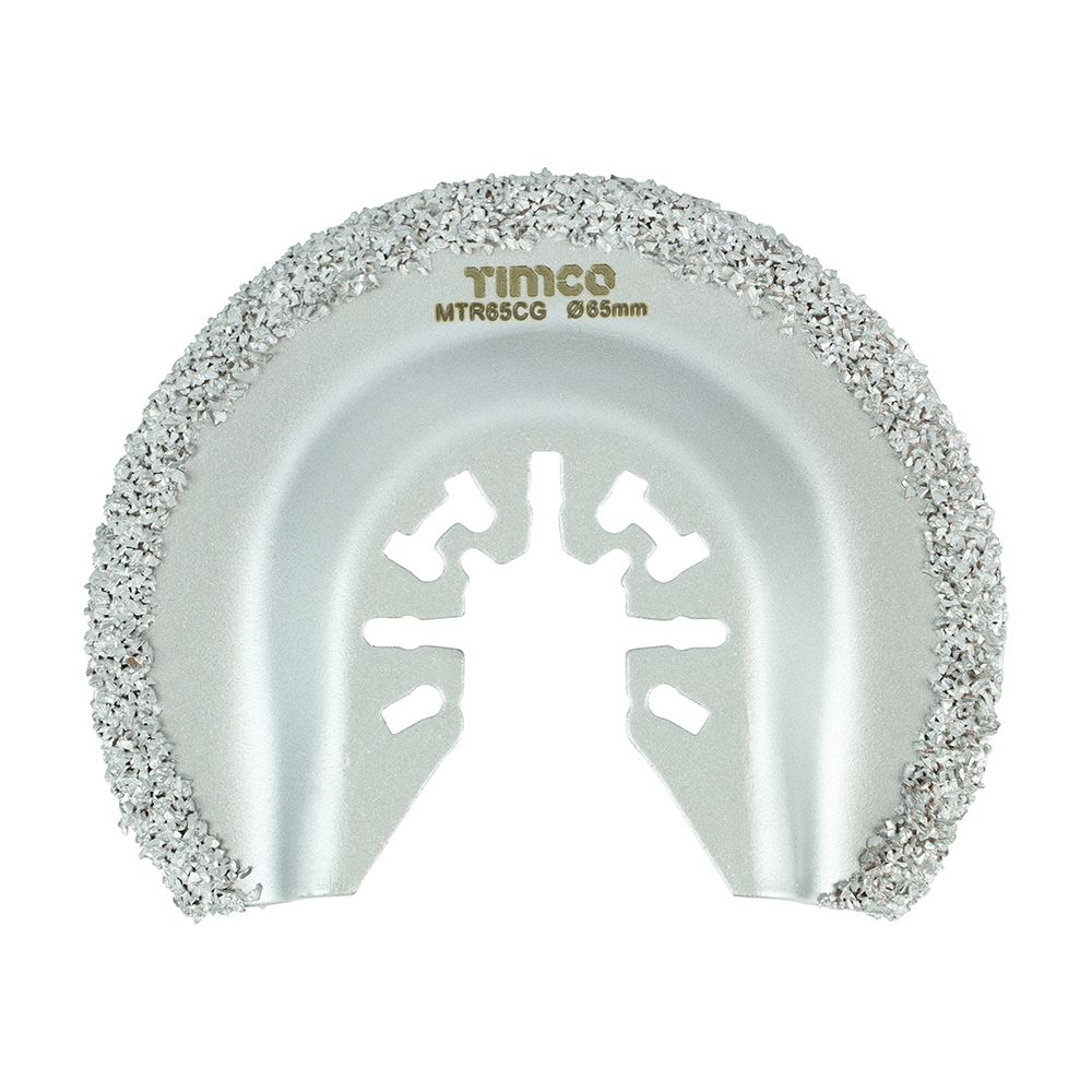 Timco Radial Grit Multi-Tool Blade for Tiles, 65mm