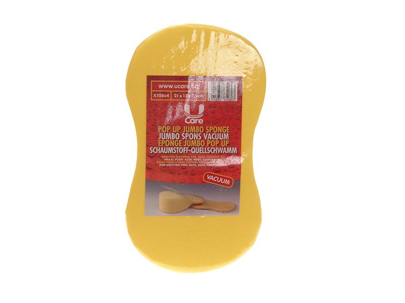 U-Care Pop-Up Jumbo Σφουγγάρι για Πλύσιμο Αυτοκινήτων & Σκαφών