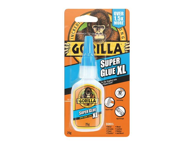 Gorilla Superglue XL 25g - Adesivo Resistente agli urti