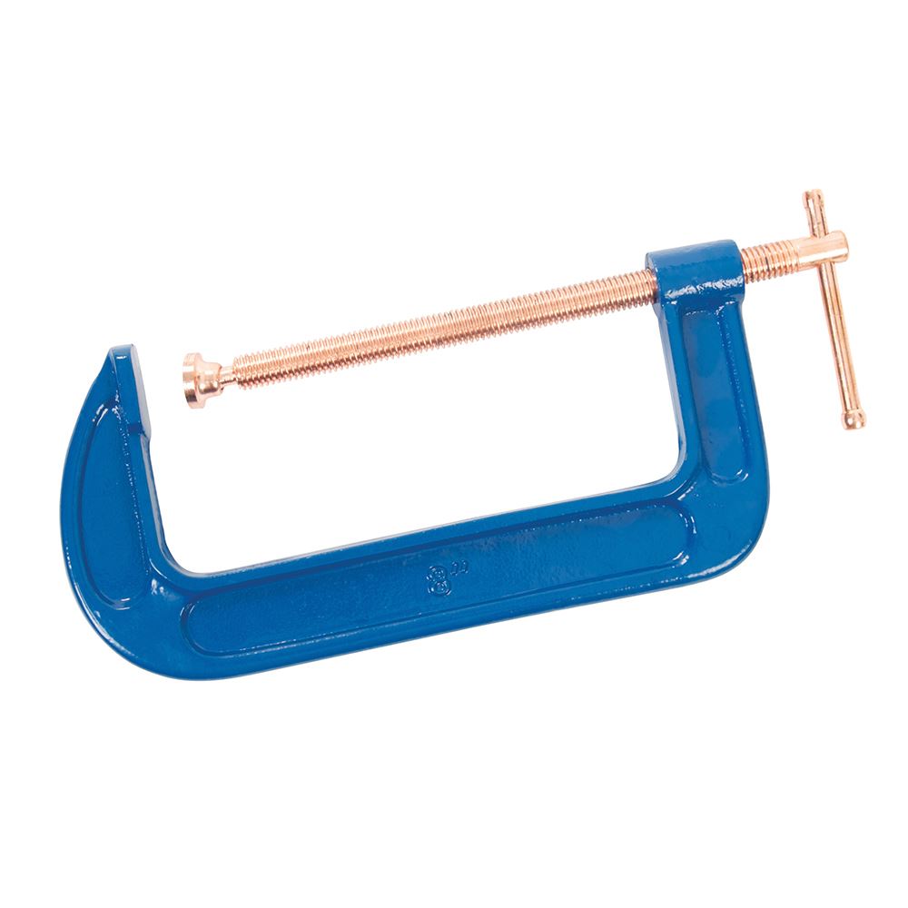 Silverline G-Clamp, Cast-Iron, 200mm