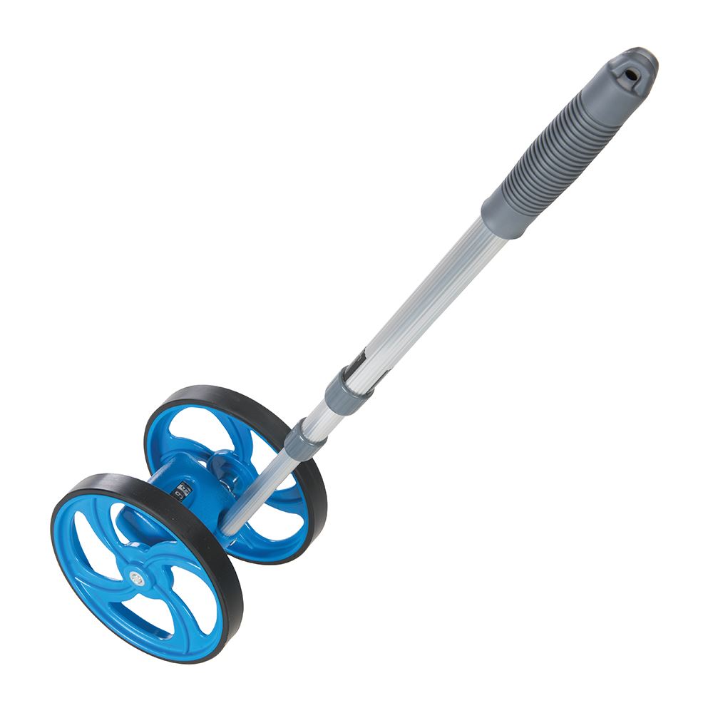 Silverline Mini Measuring Wheel, 0-9999.9m, Aluminium & Plastic