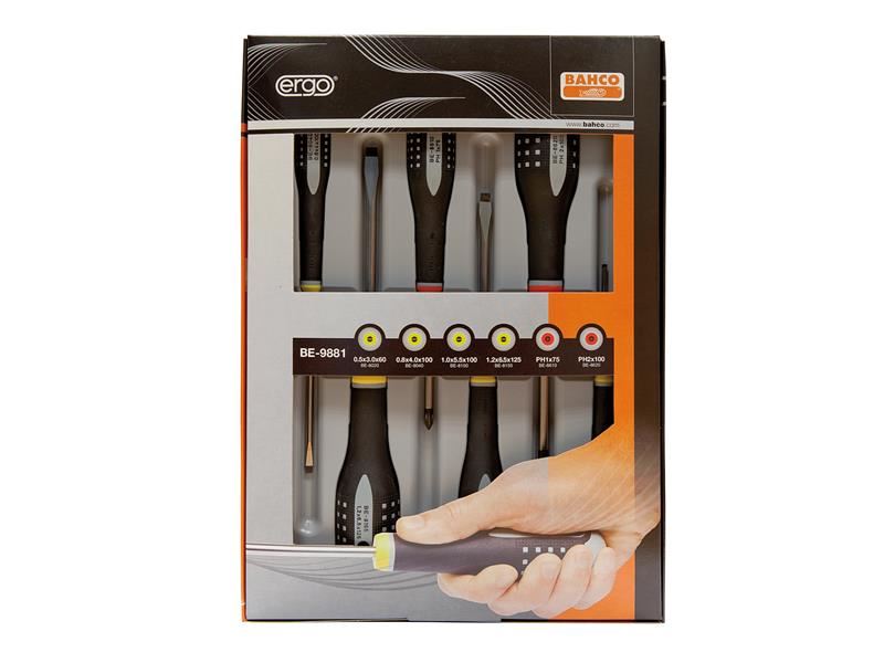 Bahco ERGO™ 6-Piece Screwdriver Set