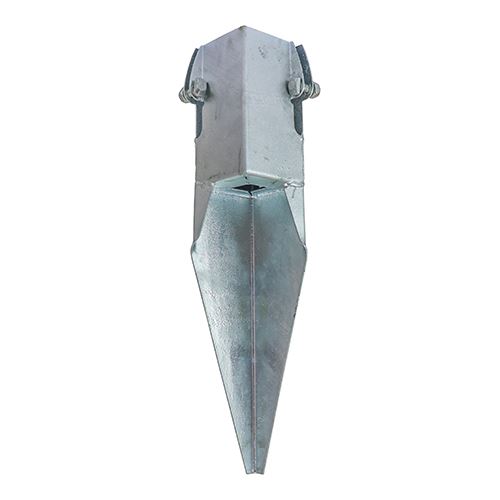 Timco Bolt Secure Fence Post Repair Spike, Galvanised, 75mm x 75mm
