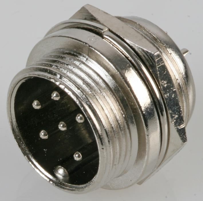 CLIFF Electronic Components - Soket, Cliffcon, Berperisai, 6 Saluran