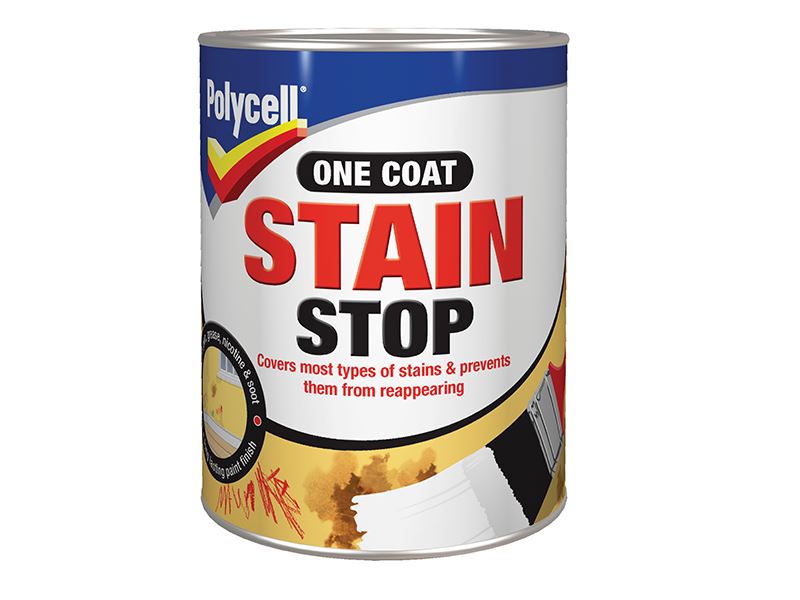 Polycell Stain Stop, Αφορούχο Χρώμα 1 Λίτρο