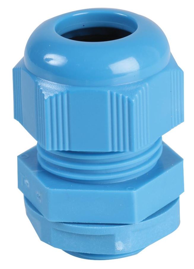 CONCORDIA TECHNOLOGIES Μανίκιο Κάλυψης Καλωδίων M20, 10-14mm, Μπλε, Συσκευασία 