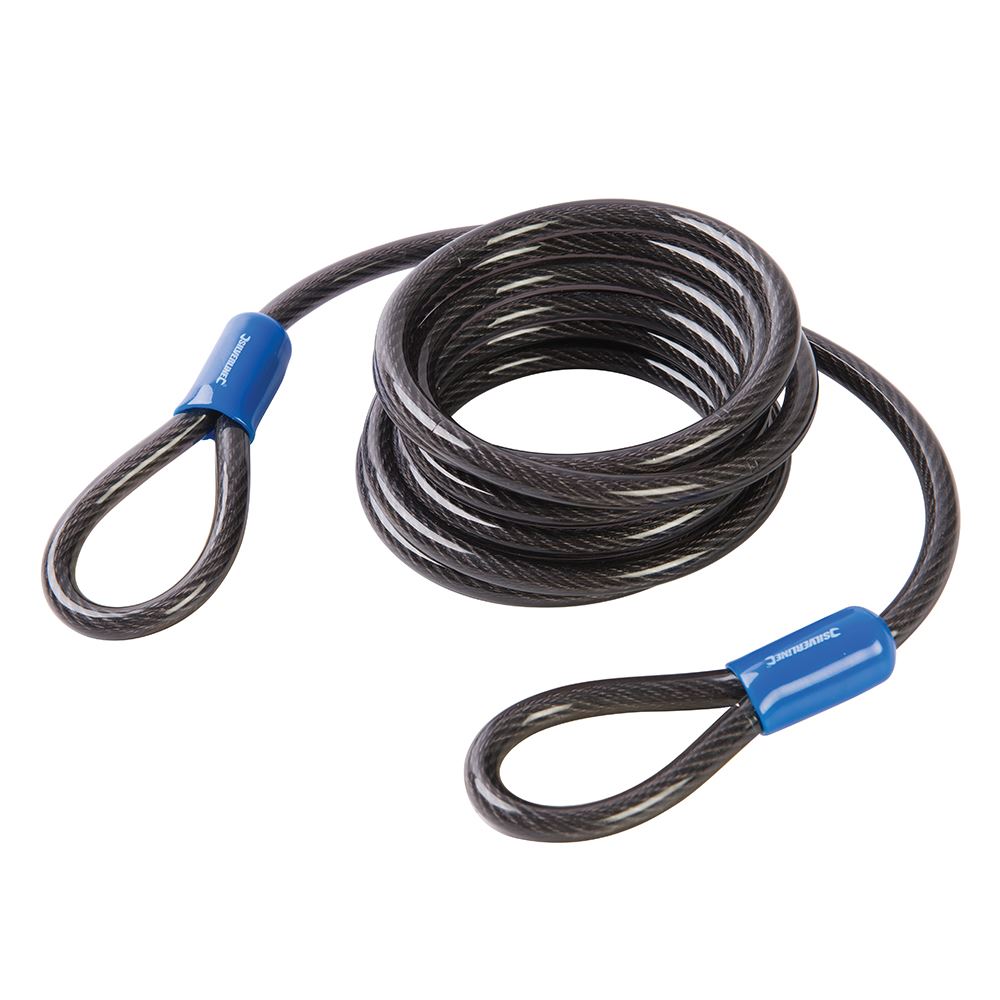 Silverline Ατσάλινη Αλυσίδα Ασφαλείας με Θήκη PVC, 2.5m x 8mm