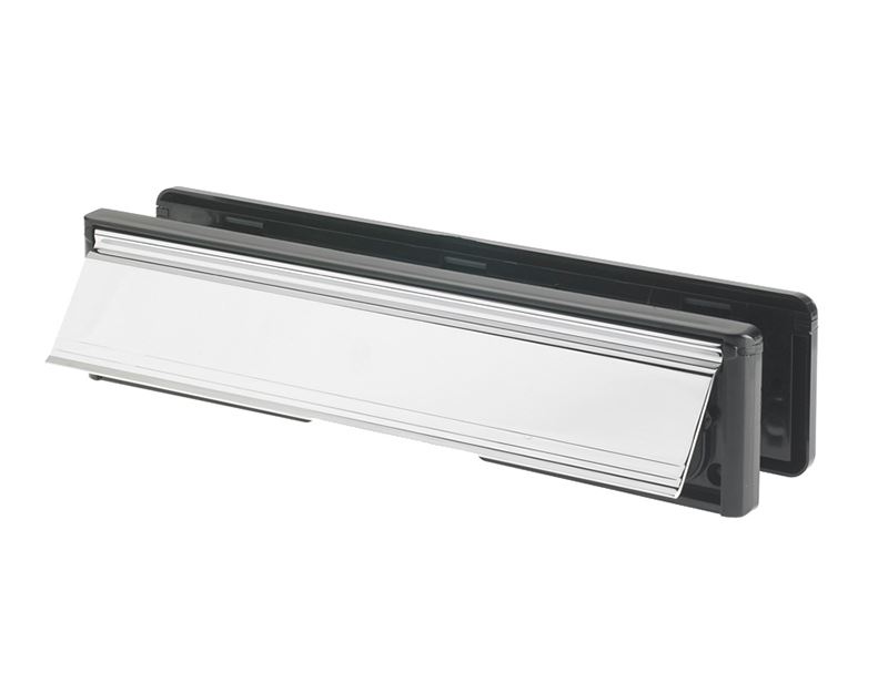 Yale Polished Chrome Letter Plate, 300mm (Visi-Packed)