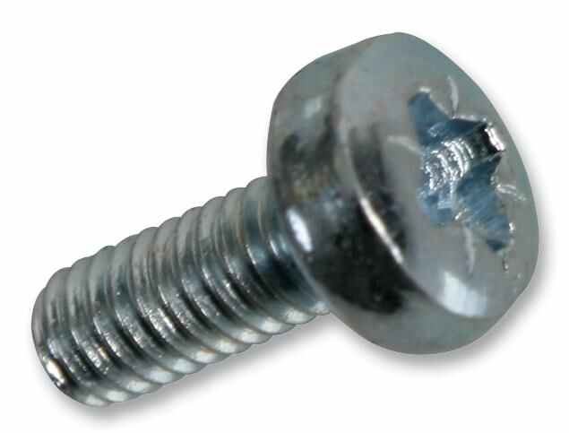 RARAION - Skru Mesin M5 x 20mm Kepala Pan Pozidriv ZP, Pek 100