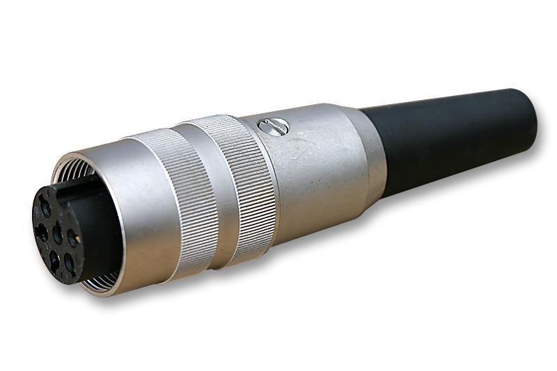 LUMBERG KV60 DIN Audio/Video Socket, 6 Pins, Rechtaansluiting