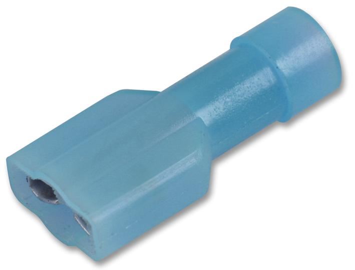 PRO POWER 나일론 단자 16A, 블루, 암단자, 100개 팩