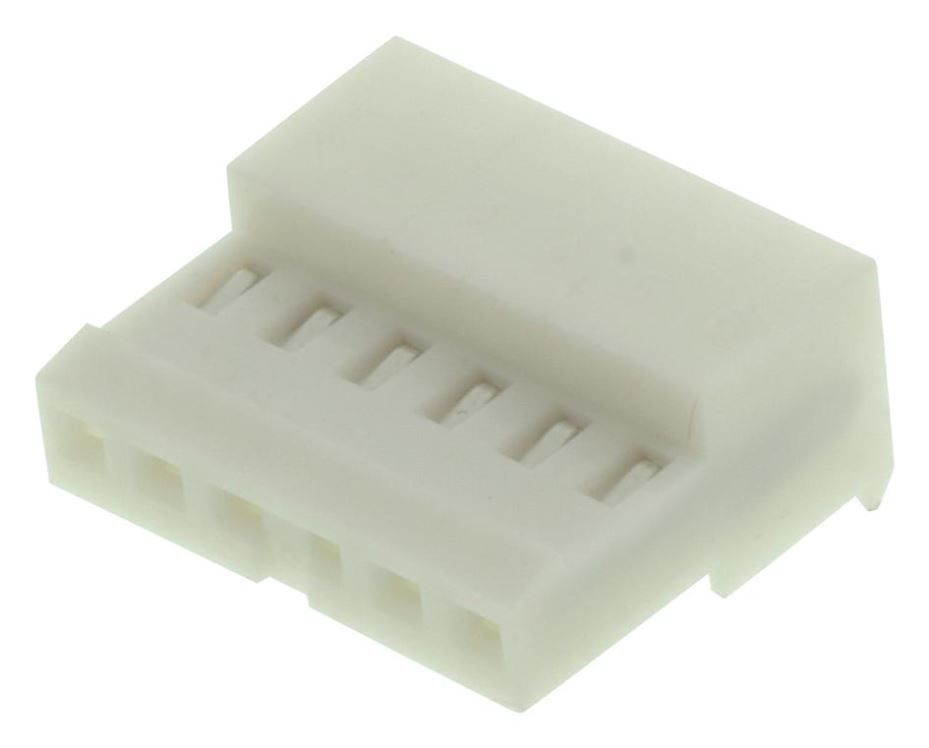TE Connectivity 3-640441-6 6-Way IDC Receptacle Housing, 24AWG