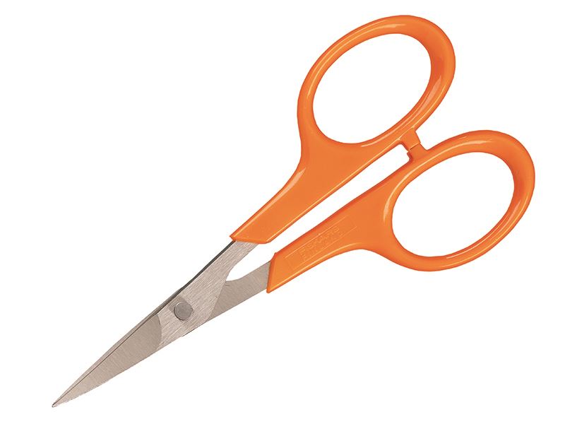 Fiskars Gebogen Nagelschaar met Scherpe Punt, 100mm
