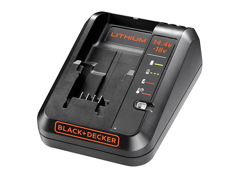 BLACK + DECKER - BDC1A-GB Multispannungs-Ladegerät 14,4-18V Li-ion