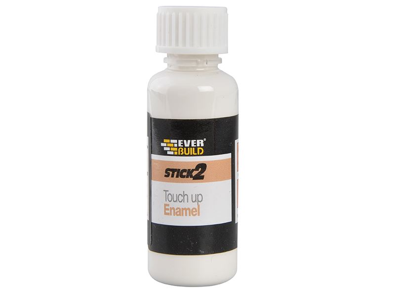Everbuild Sika Stick2 Aanraakemail, Wit, 25ml
