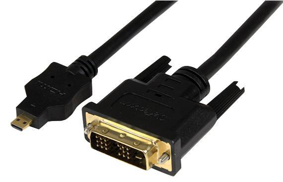 Cavo STARTECH Micro HDMI Maschio a DVI-D Maschio, 2m, Nero