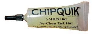 CHIP QUIK No Clean Tack Flux, 8cc Squeeze Tube