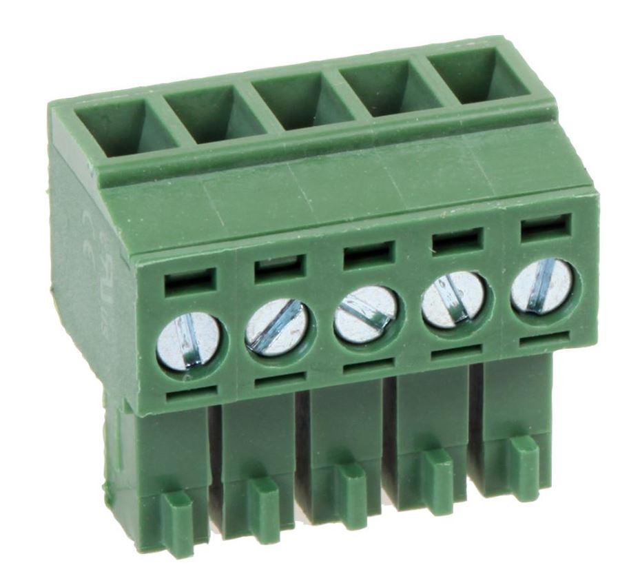 Multicomp Pro 3.5mm Pluggable Terminal Block, 5 Way, 10A, 300V
