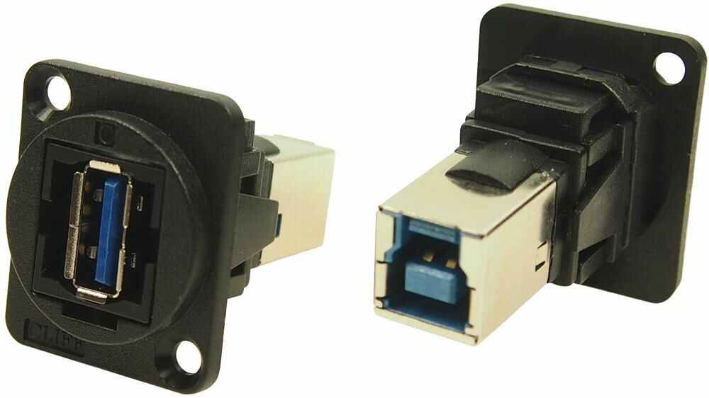 CLIFF USB 3.0 A-Bパネル貫通コネクター XLRフレーム対応