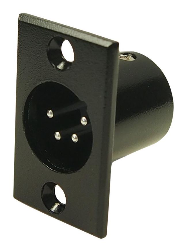 CLIFF ELECTRONIC COMPONENTS - Connecteur XLR Panneau 4 Pôles, Métal, à Souder