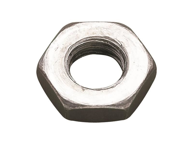METALMATE Hexagon Lock Nut ZP M10, Box of 500