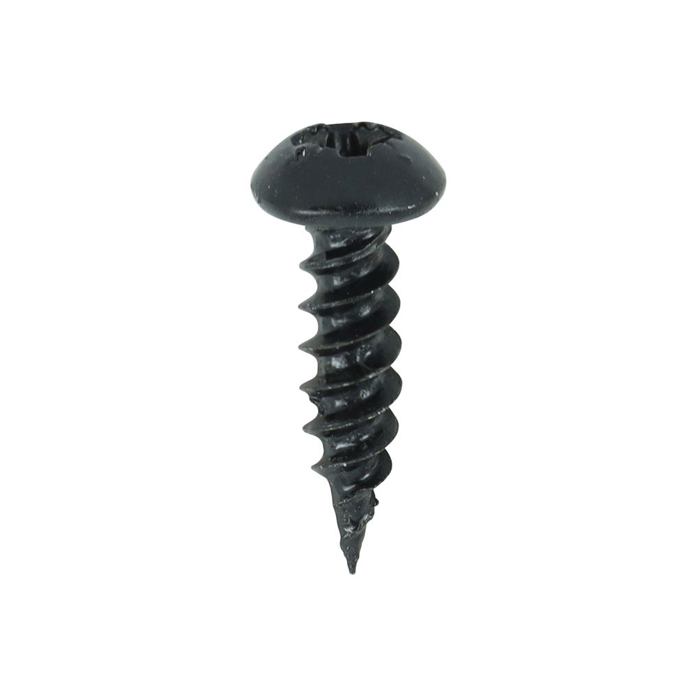 Parafusos para Madeira Timco Blackjax, Cabeça Redonda, Preto Orgânico, PZ (8 x 
