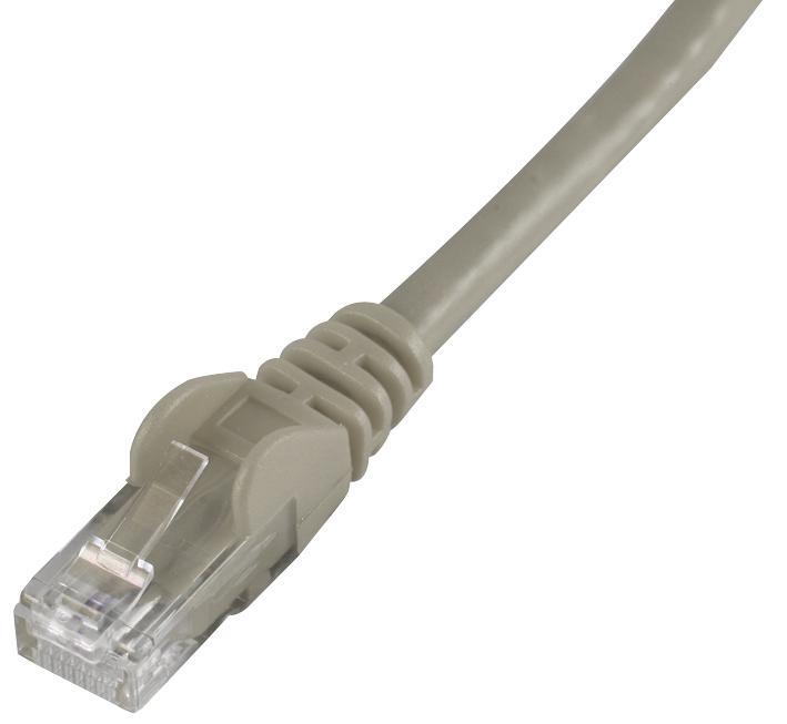 PRO SIGNAL Cat6 UTP LSOH Ethernet Patch Lead, Grey, 1m