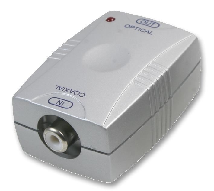 PRO SIGNAL Digital SPDIF Converter - RCA to TOSLink