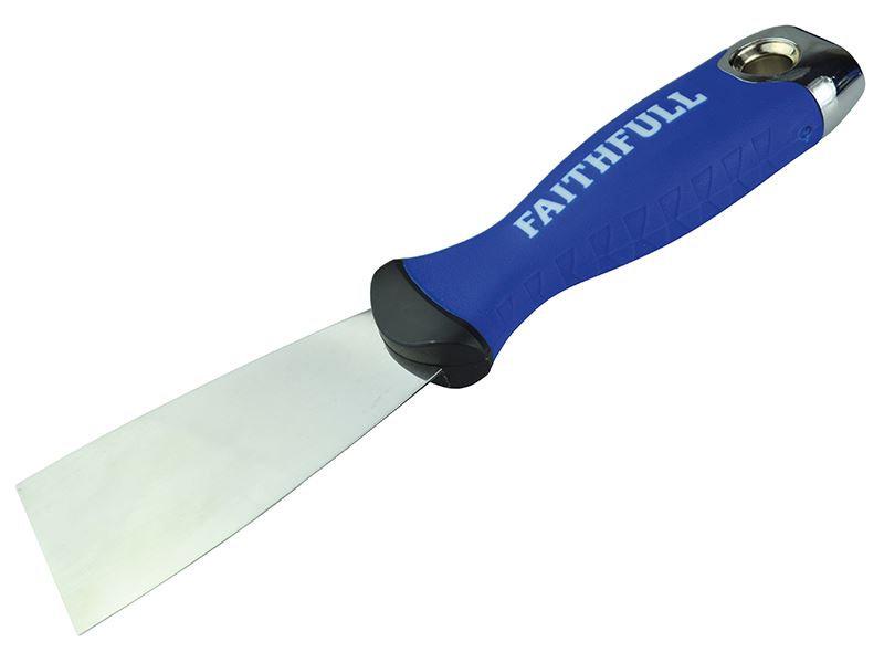 Faithfull Soft Grip - Ξυλάκι Γέμισης με Μαλακή Λαβή, Ανοξείδωτο 50mm
