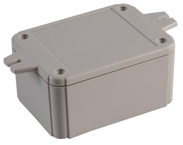 EVATRON ABS Flanged Wall Mount Enclosure, Grey, 80x60x40mm