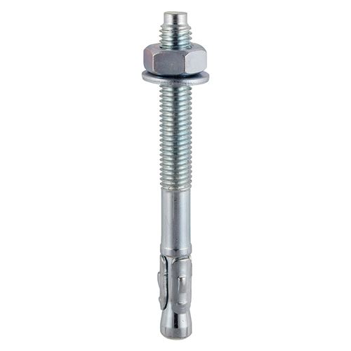 Timco M8 x 130mm Zinc-Plated Throughbolts (50 Pack)