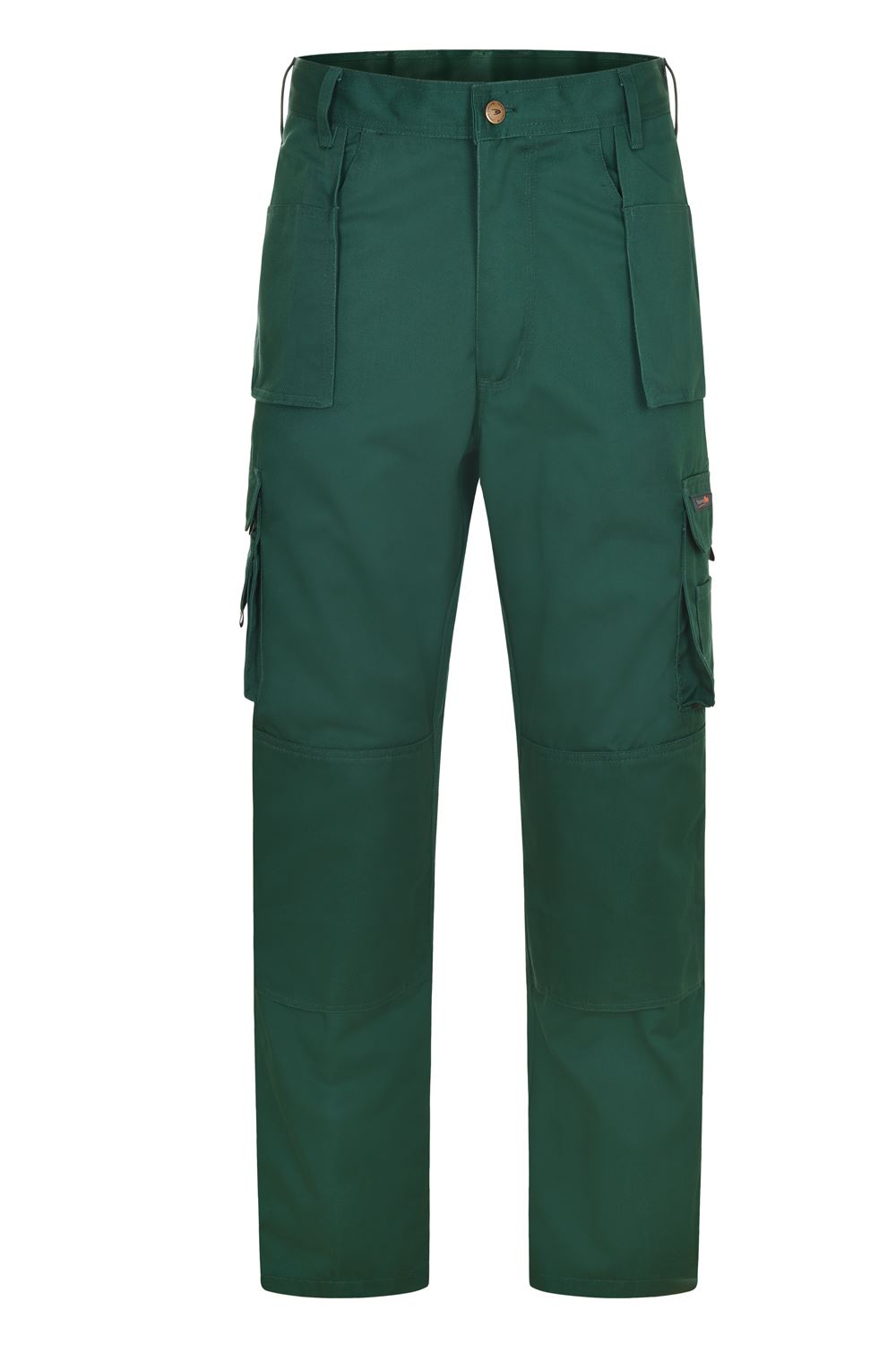 Uneek Super Pro Work Trousers, Bottle Green, Size 52