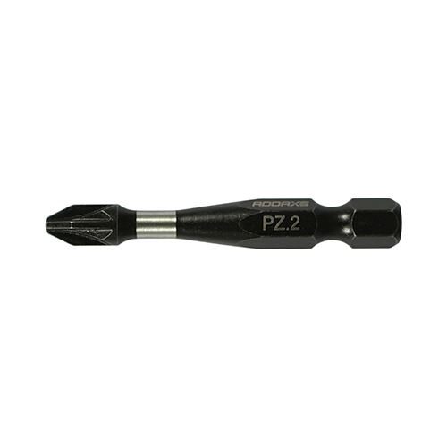 Timco PZ2 x 50mm Impact Driver Bits - 5 Pack