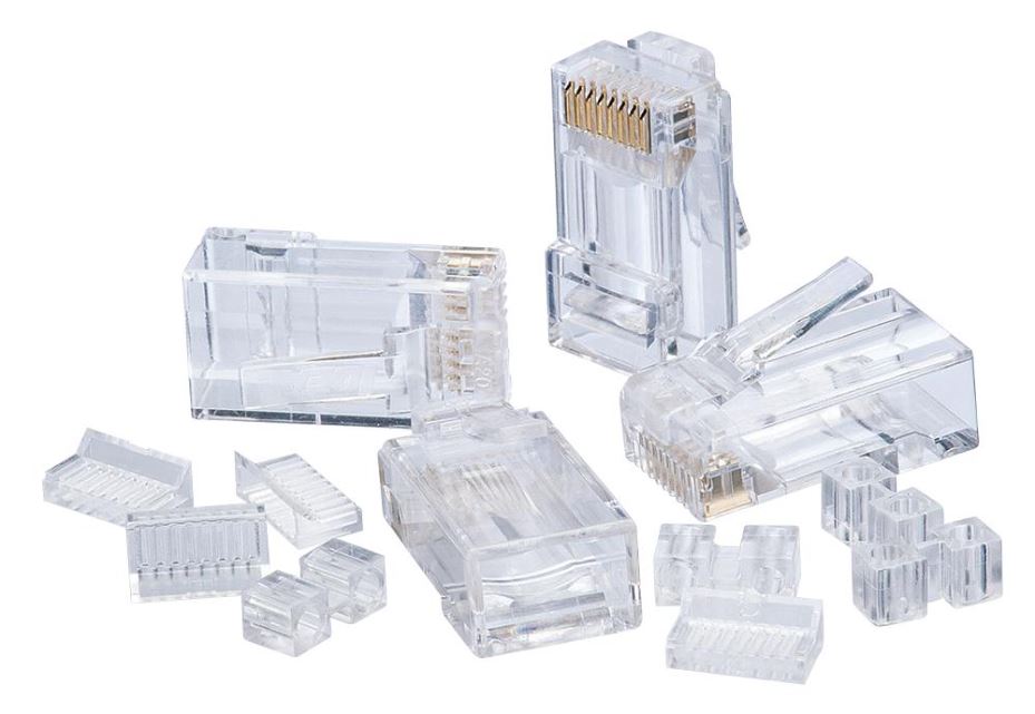 IDEAL - Pluganna Modúla Cat6 RJ45 8P8C, Pacáiste de 25