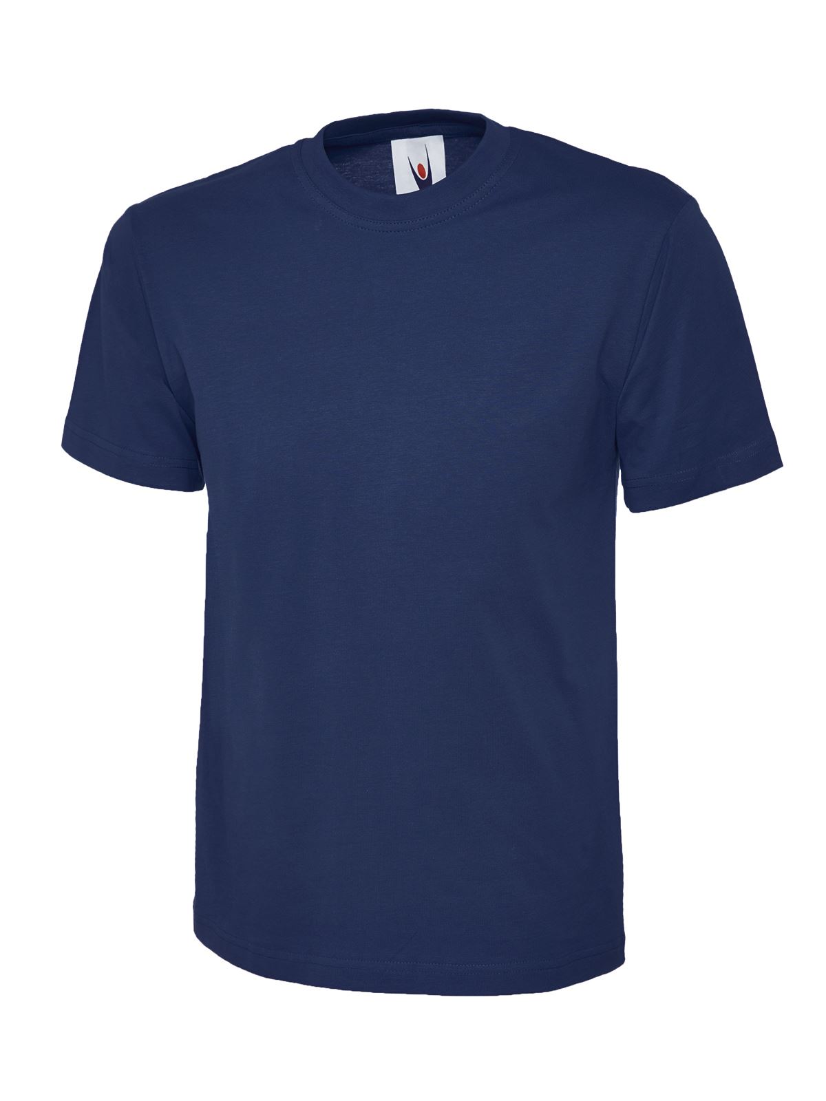 Uneek Unisex Classic T-Shirt, Reactive Dyed, French Navy, XL